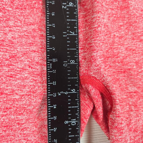 Gymshark High Waisted Flex Seamless Leggings in Red Marl Women's Size Small - Picture 3 of 6